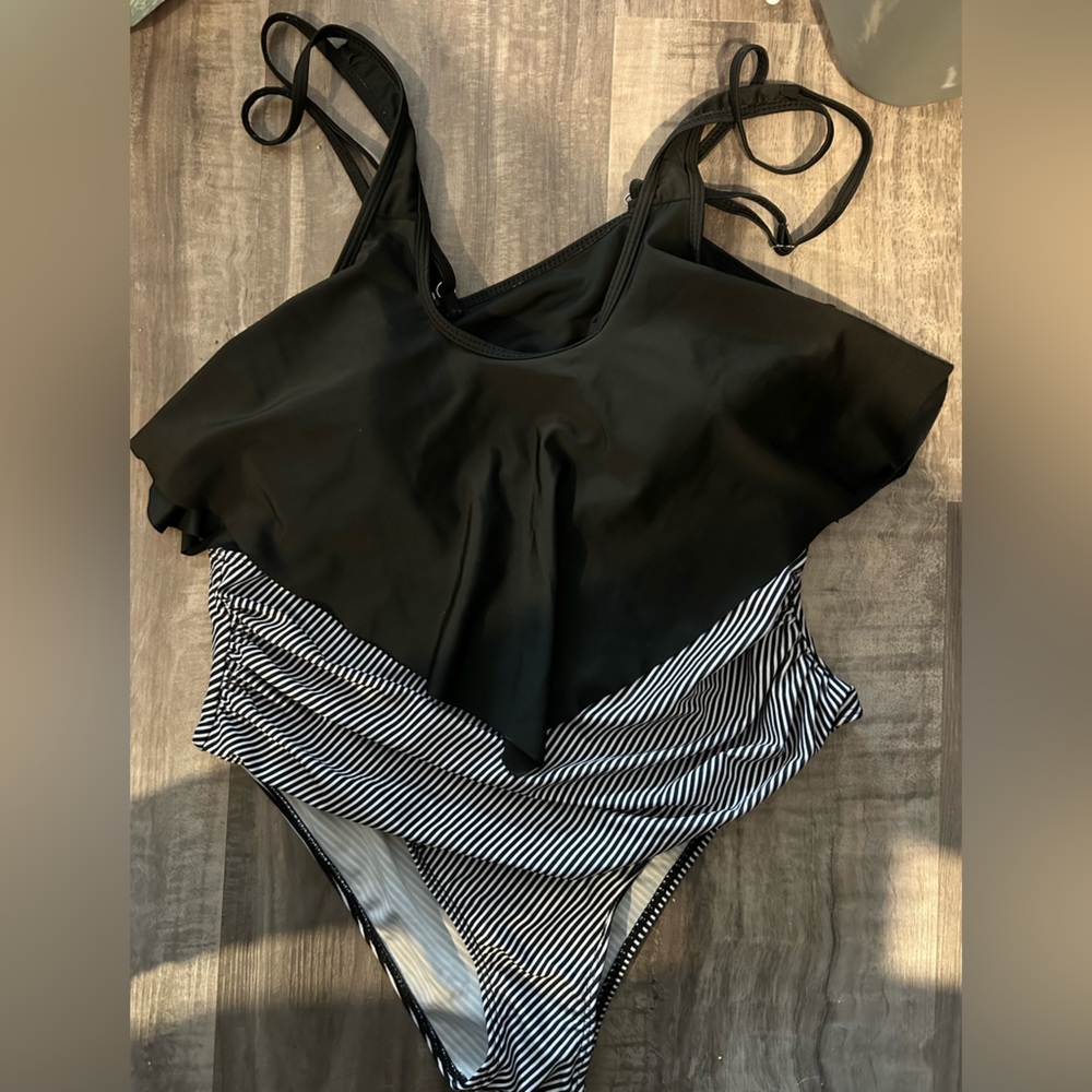 Two piece bathing suit
